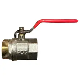Кран кульовий ABS 1 1/2" ЗВ ручка