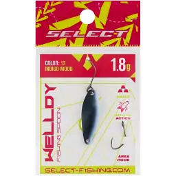 Блешня Select Welldy 1.8g 31mm #13 Indigo Mood - мініатюра 2