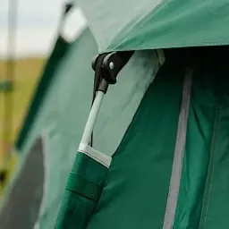 Намет туристичний тримісний Lugi з тентом зелений LU005GR - мініатюра 3