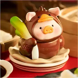 Колекційна фігурка 10/10 Toys LuLu the Piggy серія Office (blind box) - мініатюра 7