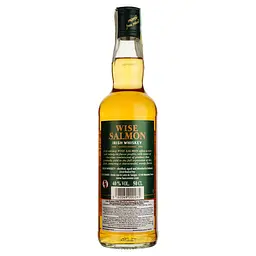Віскі Wise Salmon Irish Whiskey 40% 0.5 л - мініатюра 2