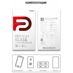 Скло захисне Armorstandart Icon Huawei Y6 2019 Black (ARM55986-GIC-BK) - мініатюра 5