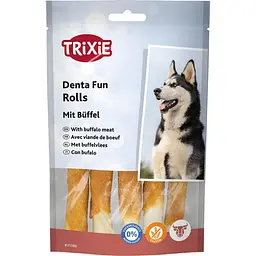 Ласощі Trixie Denta Fun для собак Паличка для чищення зубів з м'ясом буйвола 12 см 70 г 5 шт (арт.31388)