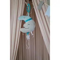 Музична іграшка BabyOno Щасливий місяць біла - мініатюра 4
