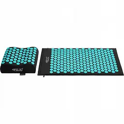 Килимок акупунктурний 4FIZJO Eco Mat XL Аплікатор Кузнєцова з подушкою 72 x 42 см 4FJ0380 Black/Blue (P-5907739313911) - мініатюра 9