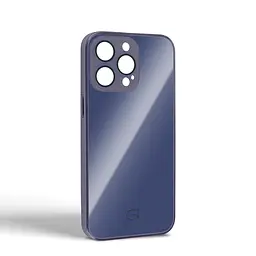 Чехол-накладка для Apple iPhone 14 Pro, Replica MagSafe, фиолетовый, противоударный защитный чехол с магнитным кольцом MagSafe, защита всего корпуса, TPU+PC, зеркальный, выступающий бортик вокруг экрана, ArmorStandart (ARM76202) - мініатюра 2