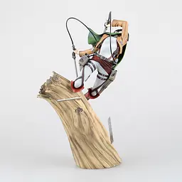 Фігурка Kotobukiya Атака Титанів Леві Аккерман Attack on Titan Levi Ackerman 25 см АТ LA 22.237 - мініатюра 5