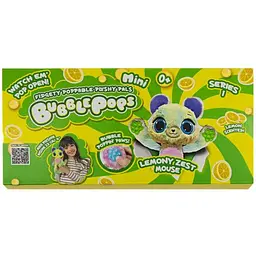 М’яка іграшка з ароматом Bubble Pops міні. Лимонне мишеня (20 см) - мініатюра 2