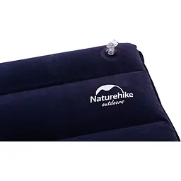 Подушка надувна Naturehike Square Inflatable NH18F018-Z темно-блакитна - мініатюра 2