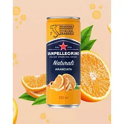 Соковмісний газований напій SanPellegrino Aranciata 330 мл - мініатюра 7