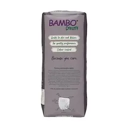Нічні ЕКО підгузки -трусики для дівчаток Bambo Dreamy Night Pants Girls (35-50 кг) 8-15 років. - мініатюра 3