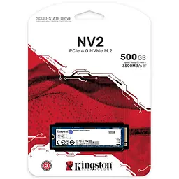 Накопичувач SSD Kingston m.2 NVMe 500GB NV2 480 512 (SNV2S/500G) Б/в - мініатюра 3