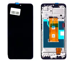 Дисплей Realme C61 чорний + рамка