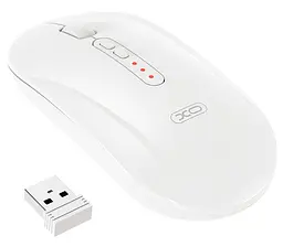 Миша XO M13 Tri-mode bluetooth Wireless Silent білий (7106513)