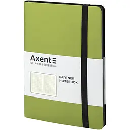 Книга записна Axent Partner Soft A5- в клітинку 96 аркушів салатова (8206-09-A) - мініатюра 2