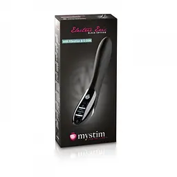 Вібратор Mystim Electric Eric eStim з електростимуляцією, 17х4 см. чорний - мініатюра 3