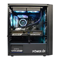 Робоча станція Power Up Desktop #768 Ryzen 9 9950x/32 GB/HDD 2 TB/SSD 512 Gb/GeForce RTX 5060Ti 16 Gb - мініатюра 4