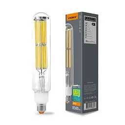 Лампочка Videx LED Filament T52F 50W E27 5000K (VL-T52F-50275) - мініатюра 3
