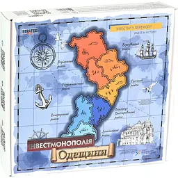 Настільна гра Strateg Інвестмонополія Одещини (30496)