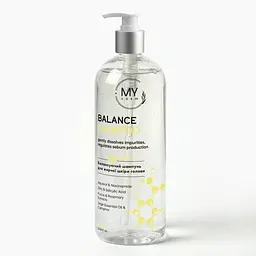 Балансуючий шампунь для жирної шкіри голови MY COSM Balance 1000 мл