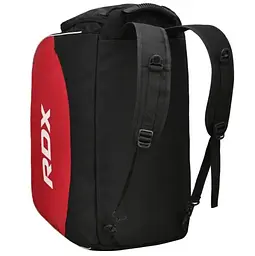 Спортивна сумка RDX R1 Duffel Bag with Backpack Straps Black/Red (GKB-R1B) - мініатюра 4