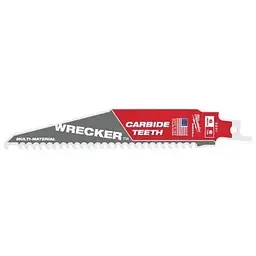 Полотно для шабельних пил WRECKER CARBIDE MILWAUKEE, 150х4,2мм, (мультіматеріал)
