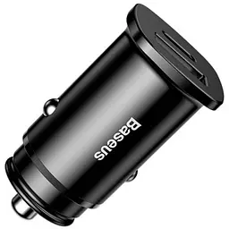 АЗП Baseus Square Metal PD 3.0 QC 4.0+ 30W USB + Type-C (CCALL-AS) Чорний - мініатюра 3
