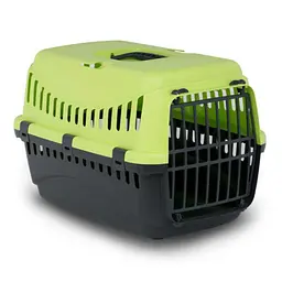 Переноска для тварин MP Bergamo GIPSY 1 Green 44x28.5x29.5 см (двері пластик)