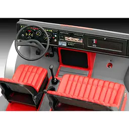 Збірна модель Revell  Пожежна машина Mercedes-Benz Unimog U1300L TLF 8/18 рівень 5, масштаб 1:24, 210 деталей (RVL-07512) - мініатюра 8