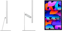 Монітор Apple Studio Display with Tilt Adjustable Stand Standard Glass (MK0U3, MYJG3) - мініатюра 4