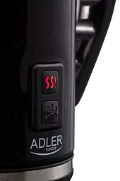 Спінювач молока Adler AD 4478 з антипригарним покриттям 500 Вт 240 мл чорний - мініатюра 2