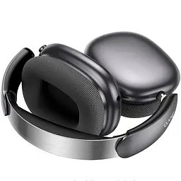 Накладні бездротові навушники Hoco ESD23 Lasting ANC with display Black - мініатюра 5