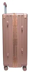 Валіза велика L Madisson Snowball 66503 L 74x49x31 см 100% полікарбонат на клямках Рожеве золото - мініатюра 5
