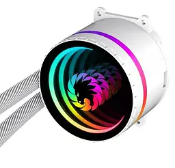СВО GameMax Iceburg 120 White infinity (Iceburg 120 White infinity) - мініатюра 5