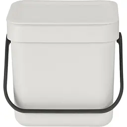 Відро для сміття Brabantia Sort&Go 3 л світло-сіре (213229) - мініатюра 2