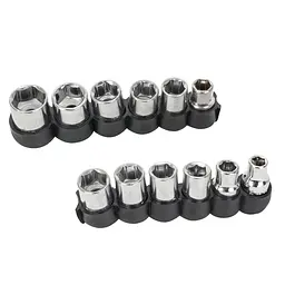 Викрутка Sigma з реверсом + насадки торцеві 1/4" 27шт CrV 4002121 - мініатюра 2