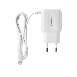 Адаптер мережевий REMAX Lightning cable RP-U22 Pro 2USB, 2.4A