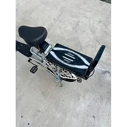 Електровелосипед Minako U18" 600W 60V 26Ah + сидіння/багажник сірий - мініатюра 4