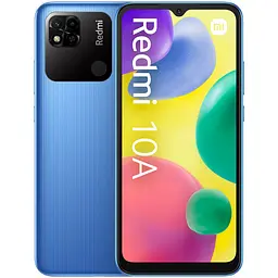 Смартфон Xiaomi Redmi 10A 4/64GB Sky Blue Global Rom Refurbished