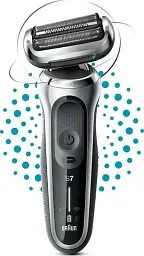 Електробритва Braun Series 7 71-S1000 Black/Grey UA - мініатюра 2
