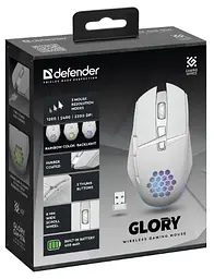 Миша Defender Glory GM-514, LED білий (52513) (6857930) - мініатюра 9