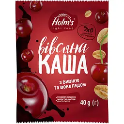 Каша вівсяна Holm's light food з вишнею та шоколадом 40 г