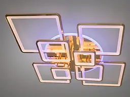 LED-люстра Diasha 8160/8G LED 3color dimmer, 225W, 12375 lm, димер - мініатюра 4