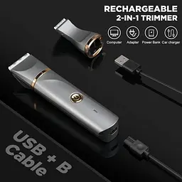 Тример для волосся AREYZIN USB-перезаряджуваний - мініатюра 5