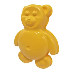 Дитяча іграшка "Формочка для піску" 6764TXK(Yellow) пластик