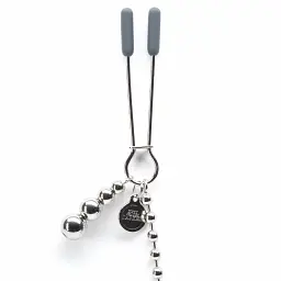 Затискачі на соски Fifty Shades of Grey Darker At My Mercy 482 см сріблястий - мініатюра 2