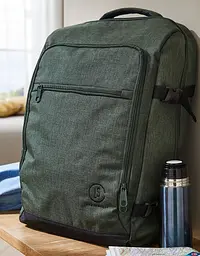 Рюкзак дорожній великий Live in style 40 л 54x35x20 см кишеня для ноутбука відділення для одягу трансформер хакі - мініатюра 3