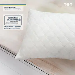 Подушка декоративна ТЕП Velour 40х40 см 410 молочна (3-00437_07365) - мініатюра 2