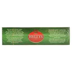 Чай Hyleys зелений з м'ятою 37.5 г (25 шт. x 1.5 г) - мініатюра 5