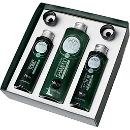 Набір для волосся BBcos Green Care Essence Man: шампунь 250 мл + лосьйон 100 мл + тонік 100 мл - мініатюра 2
